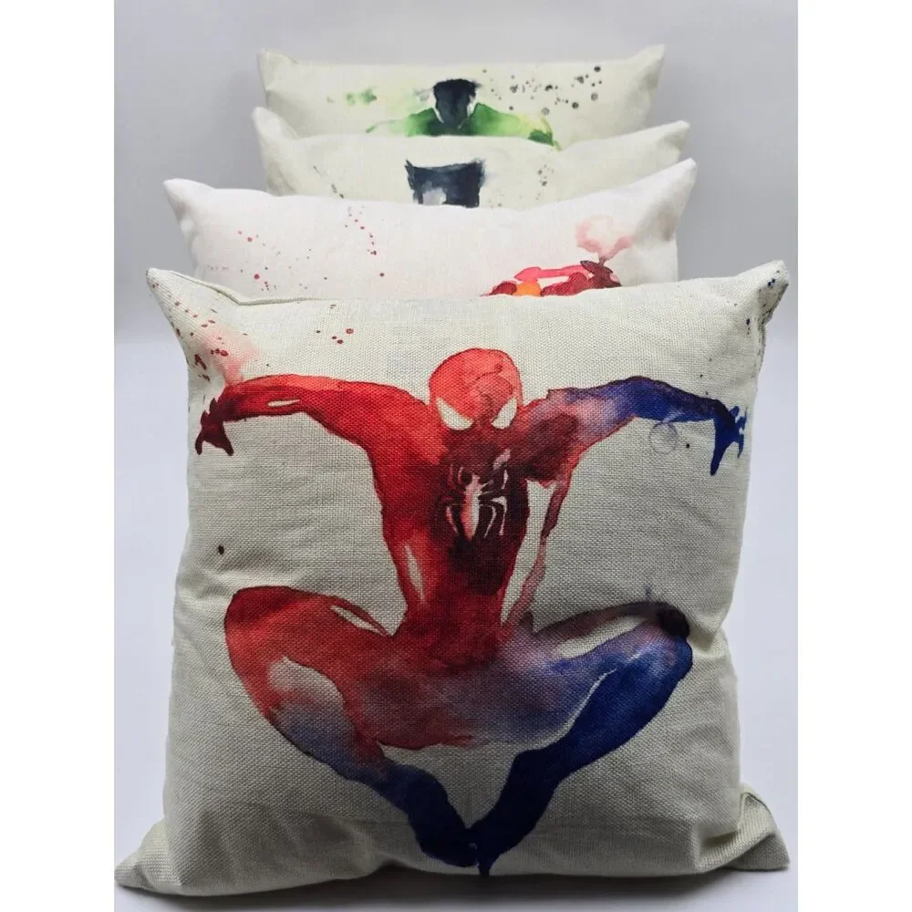 Marvel Superheroes Pillow Accents Set of Four 14